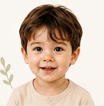 Front child photo example