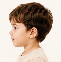 Right profile child photo example
